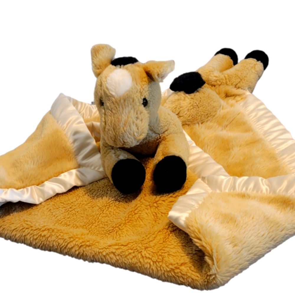 My Banky Lovey Baby Security Blanket Large 28 X 28" Super Soft Plush
